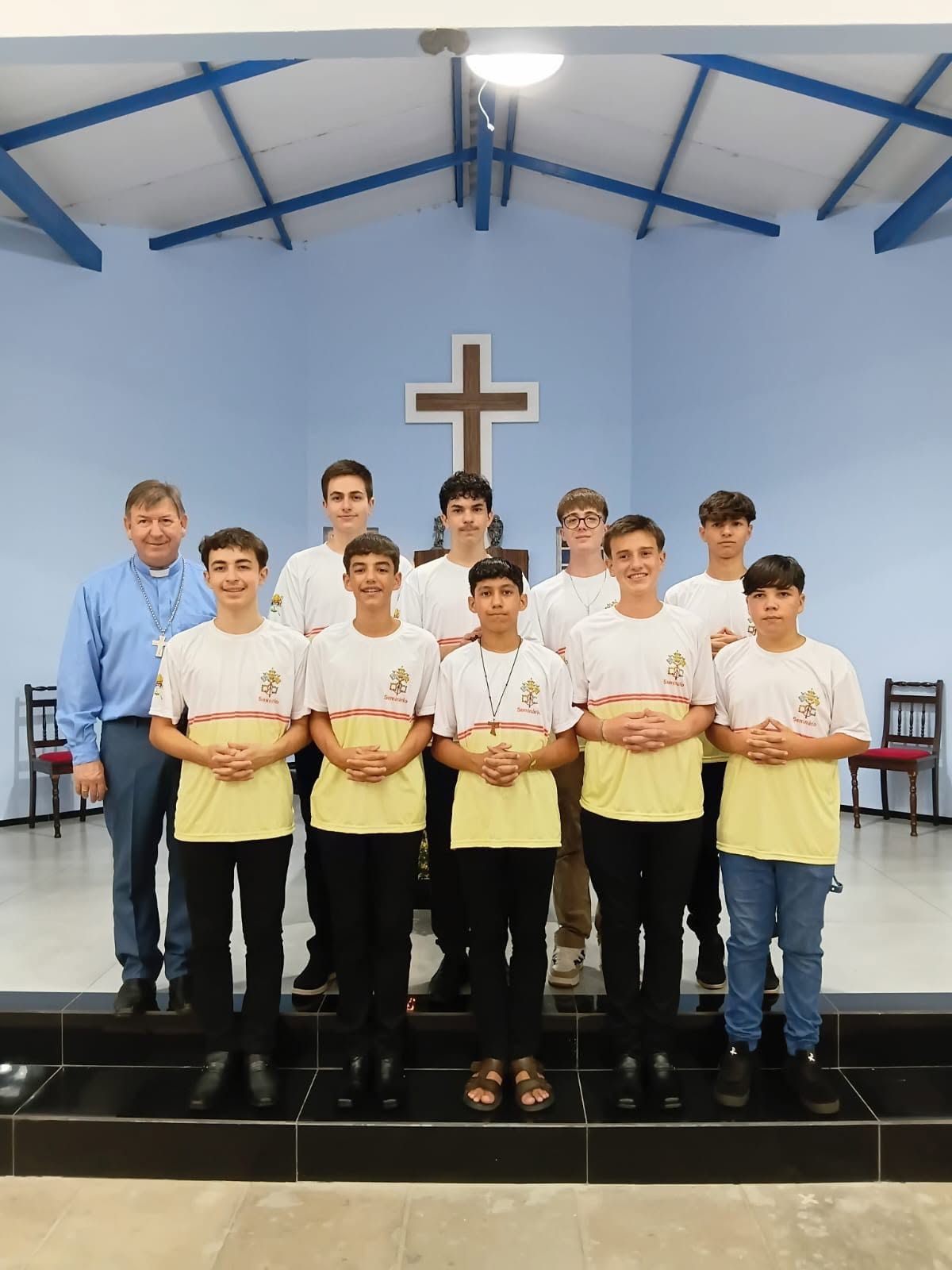 Seminaristas do Seminário Menor Mons. Armando Teixeira